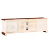 TV Cabinet Solid Sheesham Mango Wood 120x30x40 cm