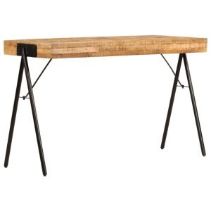 Writing Table Solid Mango Wood 118x50x75 cm
