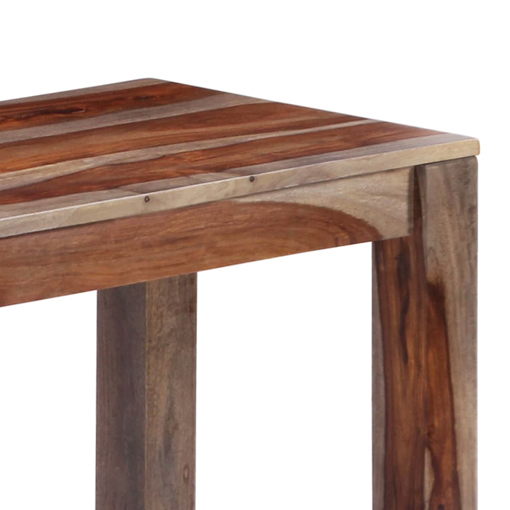 Zen Bench 160 cm Grey Solid Sheesham Wood