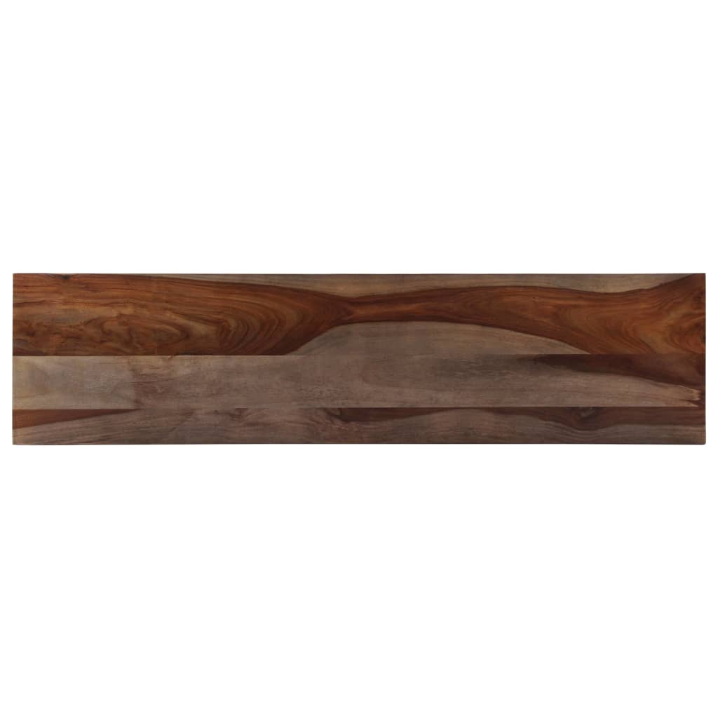 Zen Bench 160 cm Grey Solid Sheesham Wood