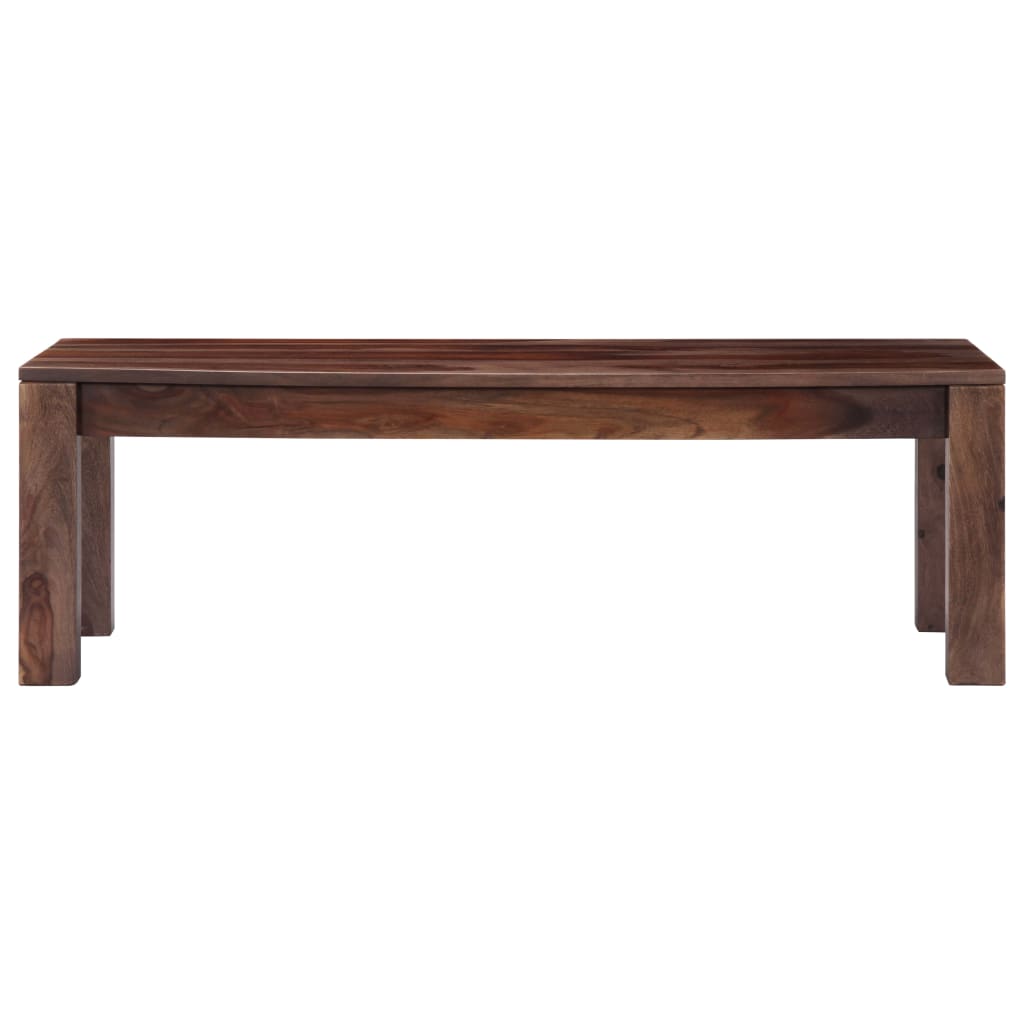 Zen Coffee Table Grey 110x50x35 cm Solid Sheesham Wood