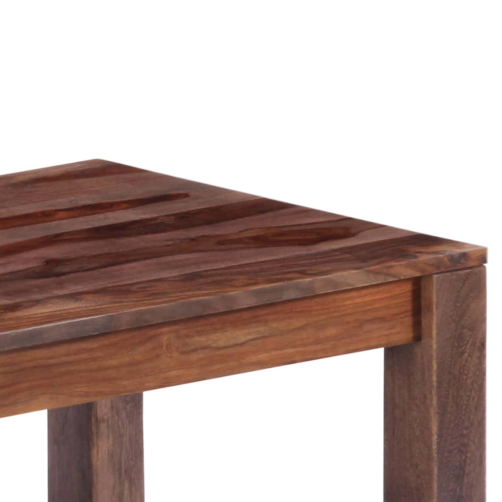 Zen Coffee Table Grey 110x50x35 cm Solid Sheesham Wood
