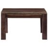 Zen Coffee Table Grey 60x60x35 cm Solid Sheesham Wood