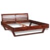 Bed Frame Solid Acacia Wood 180x200 cm