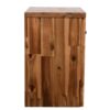 Bedside Table Solid Acacia Wood 40x30x48 cm