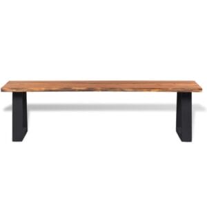 Industrial Bench Solid Acacia Wood 160 cm
