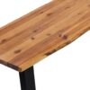 Industrial Bench Solid Acacia Wood 160 cm