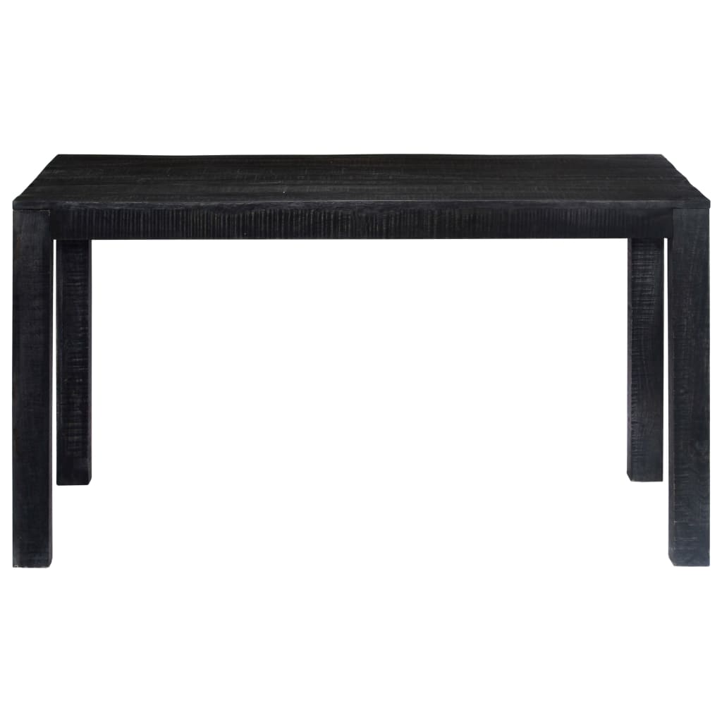Casa Black Dining Table 118x60x76 cm Solid Mango Wood