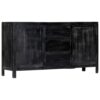 Casa Black Sideboard Solid Mango Wood