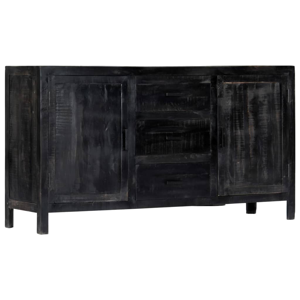 Casa Black Sideboard Solid Mango Wood