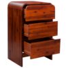 Chest of Drawers Solid Acacia Wood 45x37x75 cm