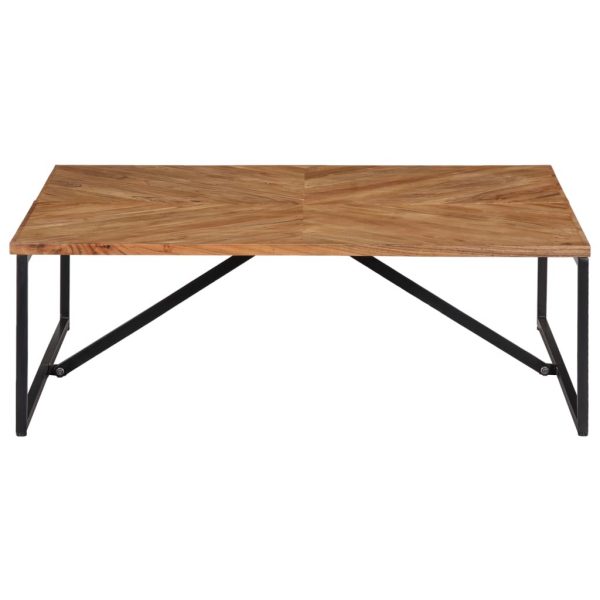 Coffee Table 110X110X36 Cm Solid Acacia Wood