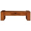 Coffee Table Solid Acacia Wood 100x50x30 cm Brown