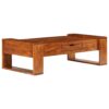 Coffee Table Solid Acacia Wood 100x50x30 cm Brown