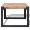 Coffee Table Solid Acacia Wood 100x60x45 cm