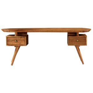 Coffee Table Solid Acacia Wood 120x50x45 cm