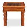 Coffee Table Solid Acacia Wood 45x45x40 cm