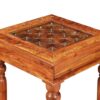 Coffee Table Solid Acacia Wood 45x45x40 cm