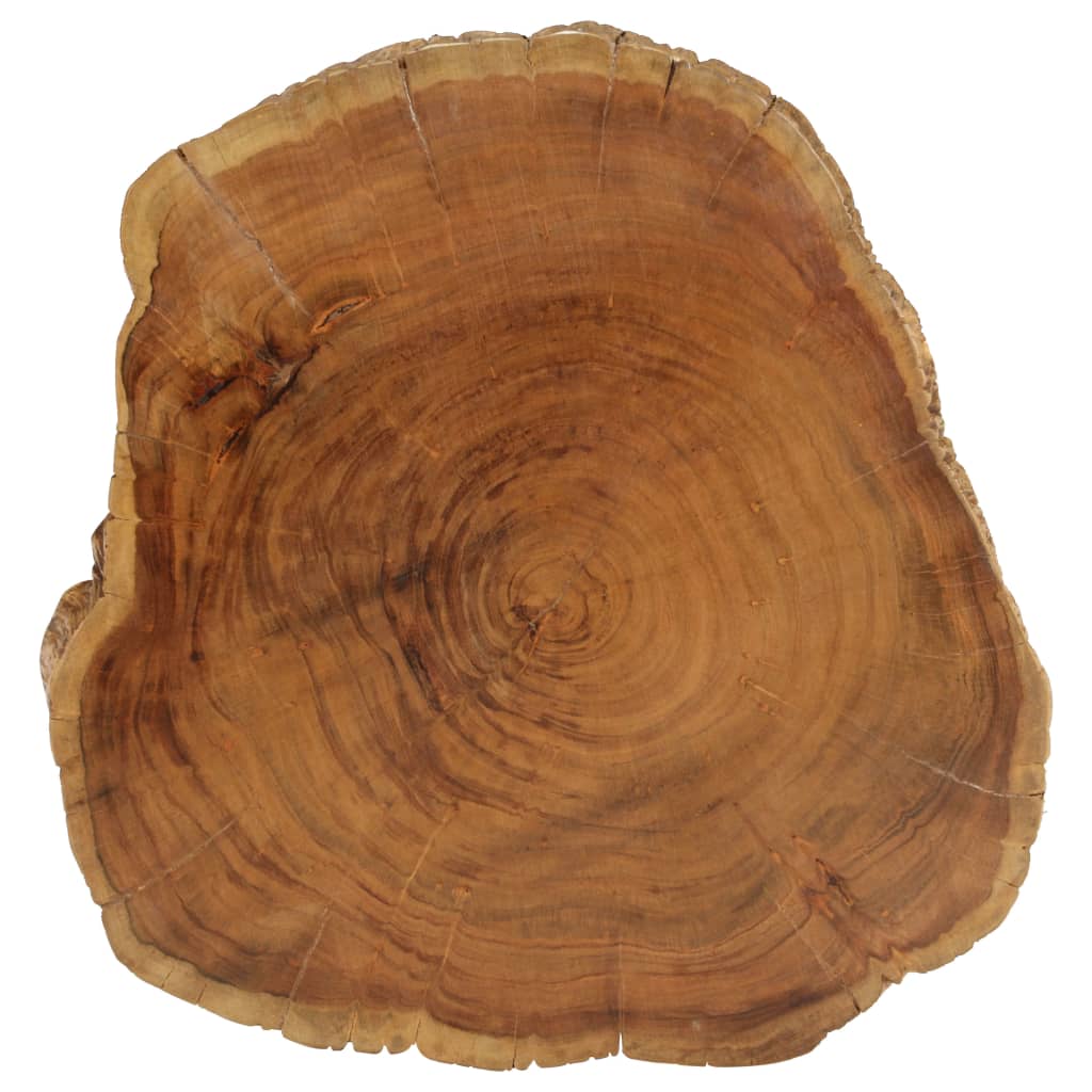 Coffee Table Solid Acacia Wood 60x55x25 cm