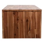 Coffee Table Solid Acacia Wood 90x50x37