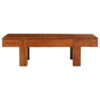 Coffee Table Solid Acacia Wood Sheesham Finish 100x50x30 cm