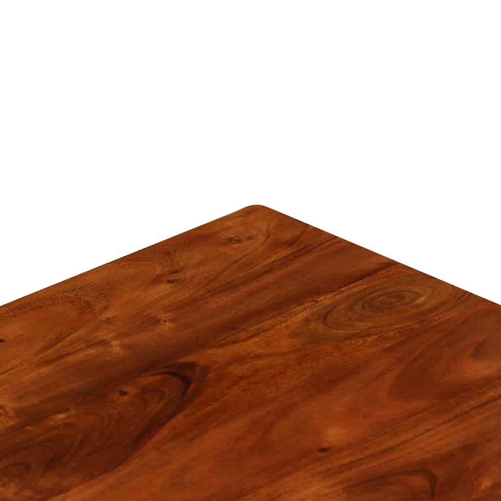 Coffee Table Solid Acacia Wood Sheesham Finish 100x50x30 cm