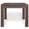 Coffee Table Solid Acacia Wood Smoke Look 105x55x45 cm
