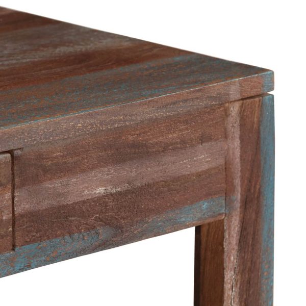 Coffee Table Solid Wood Vintage 88X50X38 Cm