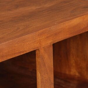 Coffee Table Solid Wood with Sheesham Finish 90x50x30 cm