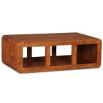 Coffee Table Solid Wood with Sheesham Finish 90x50x30 cm 3