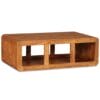 Coffee Table Solid Wood with Sheesham Finish 90x50x30 cm