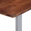 Coffee Table with Live Edges 115x60x40 cm Solid Acacia Wood