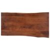 Coffee Table with Live Edges 115x60x40 cm Solid Acacia Wood