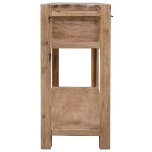 Console Table 82X33X73 Cm Solid Acacia Wood