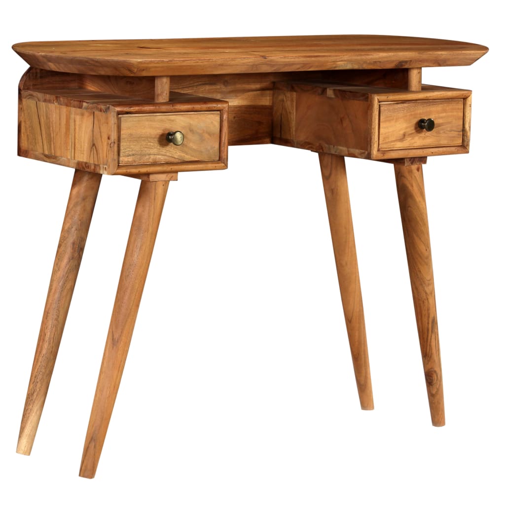 Console Table Solid Acacia Wood 100x35x75 cm