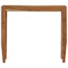 Console Table Solid Acacia Wood 101x35x80 cm Brown