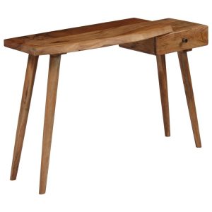Console Table Solid Acacia Wood 115x35x76 cm