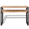 Console Table Solid Acacia Wood 120x40x85 cm