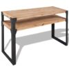 Industrial Console Table Acacia Wood