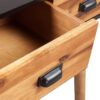 Console Table Solid Acacia Wood 70x30x75 cm
