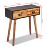 Console Table Solid Acacia Wood 70x30x75 cm