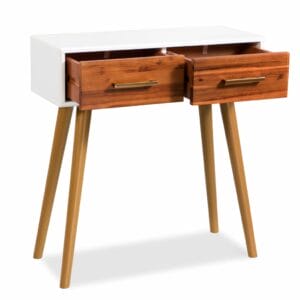 Console Table Solid Acacia Wood 70x30x75 cm