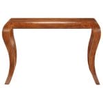Console Table Solid Acacia Wood Sheesham Finish 115x40x76 cm 2