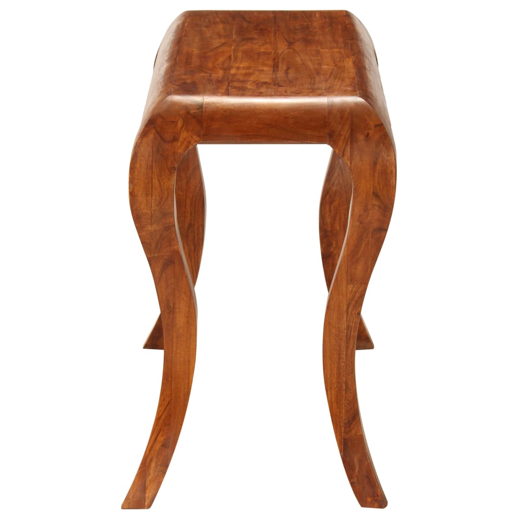 Console Table Solid Acacia Wood Sheesham Finish 115x40x76 cm