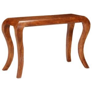 Console Table Solid Acacia Wood Sheesham Finish 115x40x76 cm