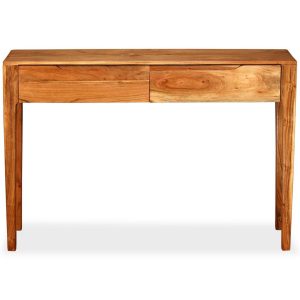 Console Table Solid Wood 118X30X80 Cm