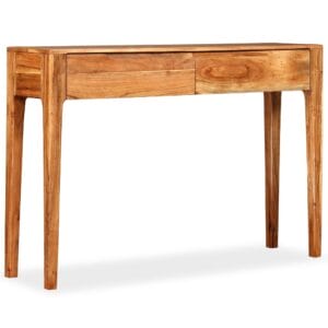 Console Table Solid Wood 118x30x80 cm