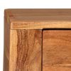 Console Table Solid Wood 118x30x80 cm