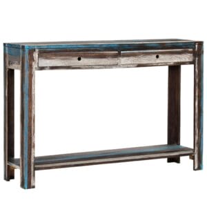 Console Table Solid Wood Vintage 118x30x80 cm
