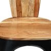 Dining Chairs 2 pcs Solid Acacia Wood